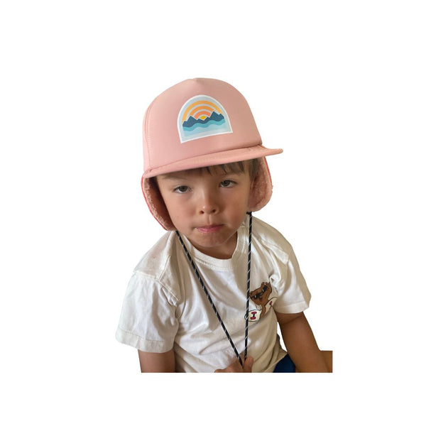 Big Sur Frosted Pink Sands Winter Hat Water & Snow Resistant