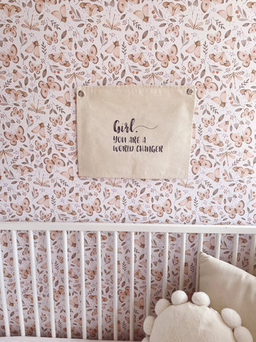 Girl you are a World Changer Banner