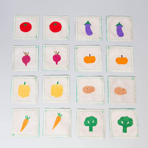 Vegetables Memory Game
