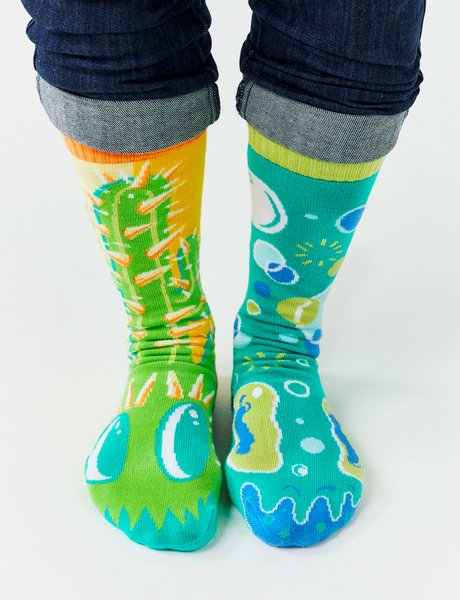 POKEY & POPPY DAD OR MOM AND ME SOCK SET