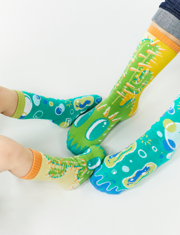 POKEY & POPPY DAD OR MOM AND ME SOCK SET