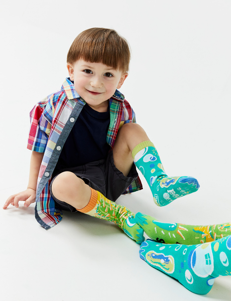 POKEY & POPPY DAD OR MOM AND ME SOCK SET