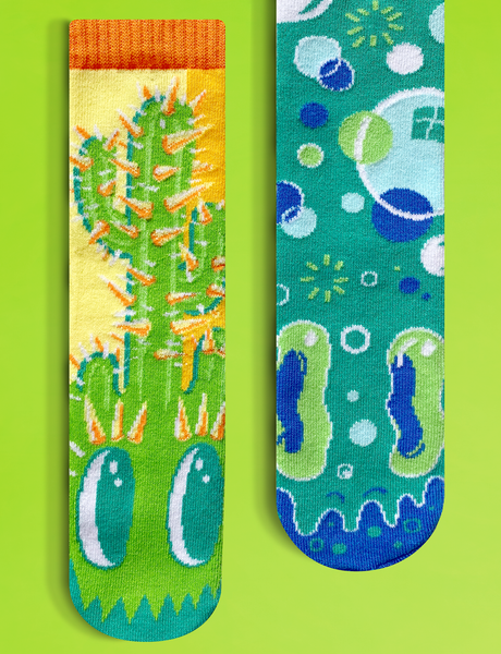 POKEY & POPPY DAD OR MOM AND ME SOCK SET